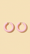 Boucles d’oreilles acrylique multicolore